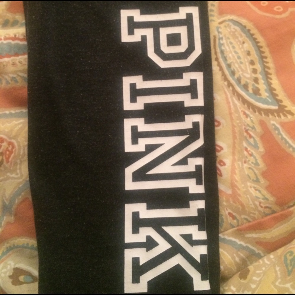 Pink grey leggings